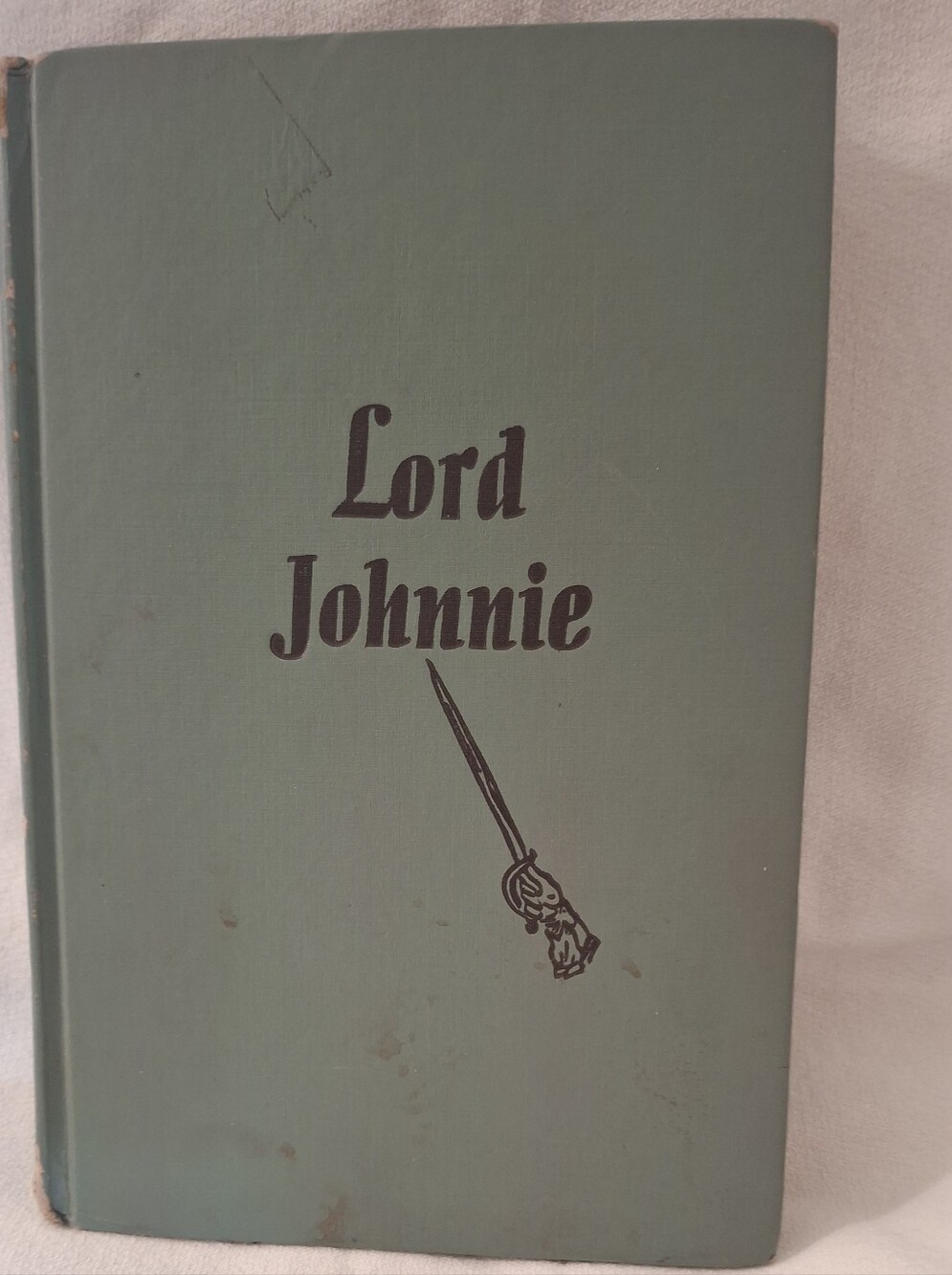 Vtg 1949 Lord Johnnie By Leslie Turner White Hardcover Historical Adventure Book